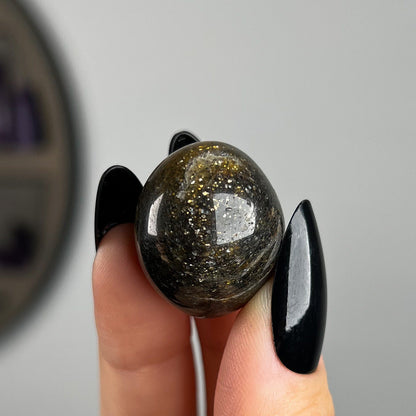 Black Gold Sunstone Tumbles