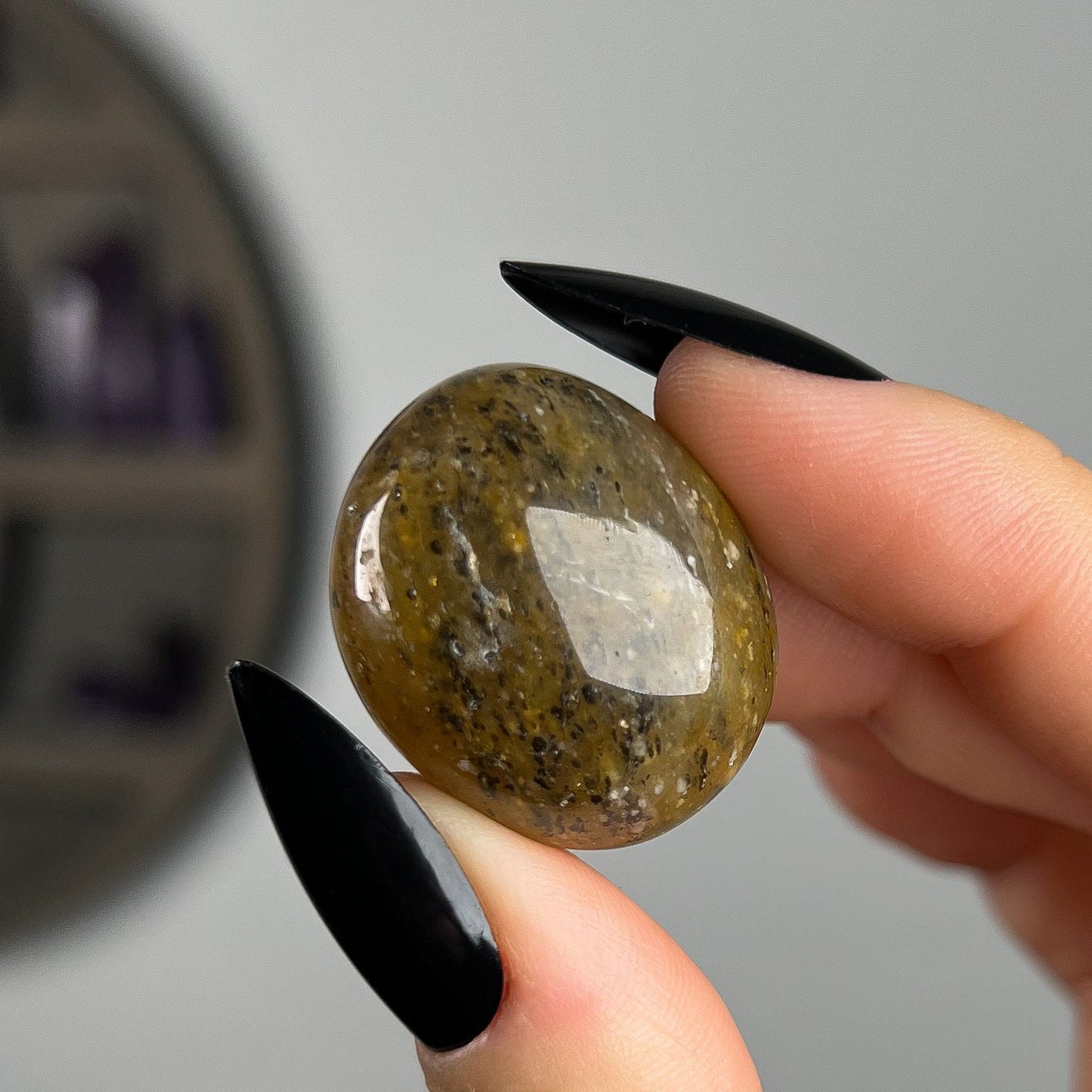 Black Gold Sunstone Tumbles