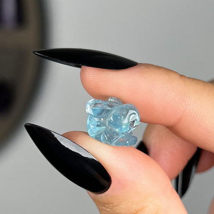 Mini Aquamarine Bunny