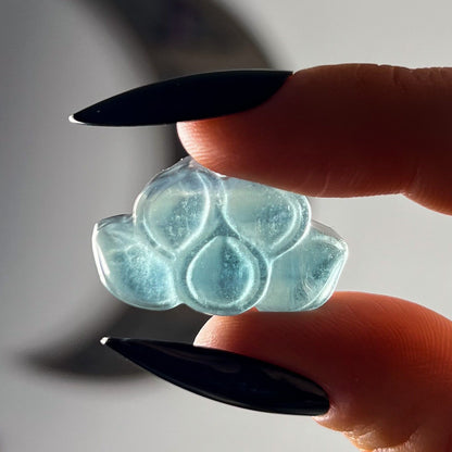 Mini Rainbow Fluorite Lotus
