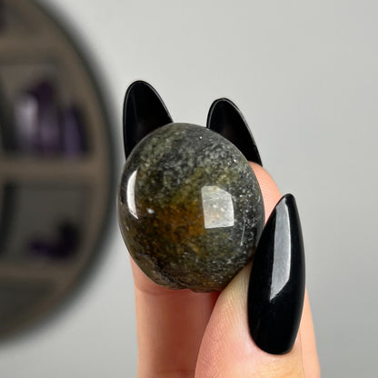 Black Gold Sunstone Tumbles