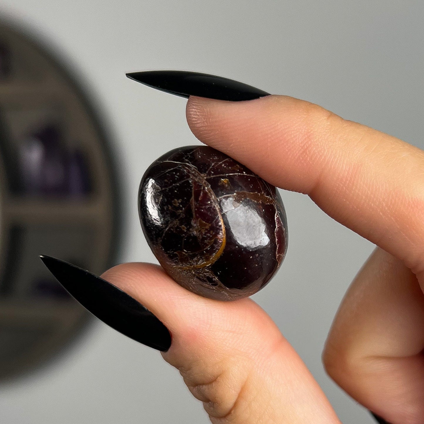 Star Almandine Garnet Tumbles