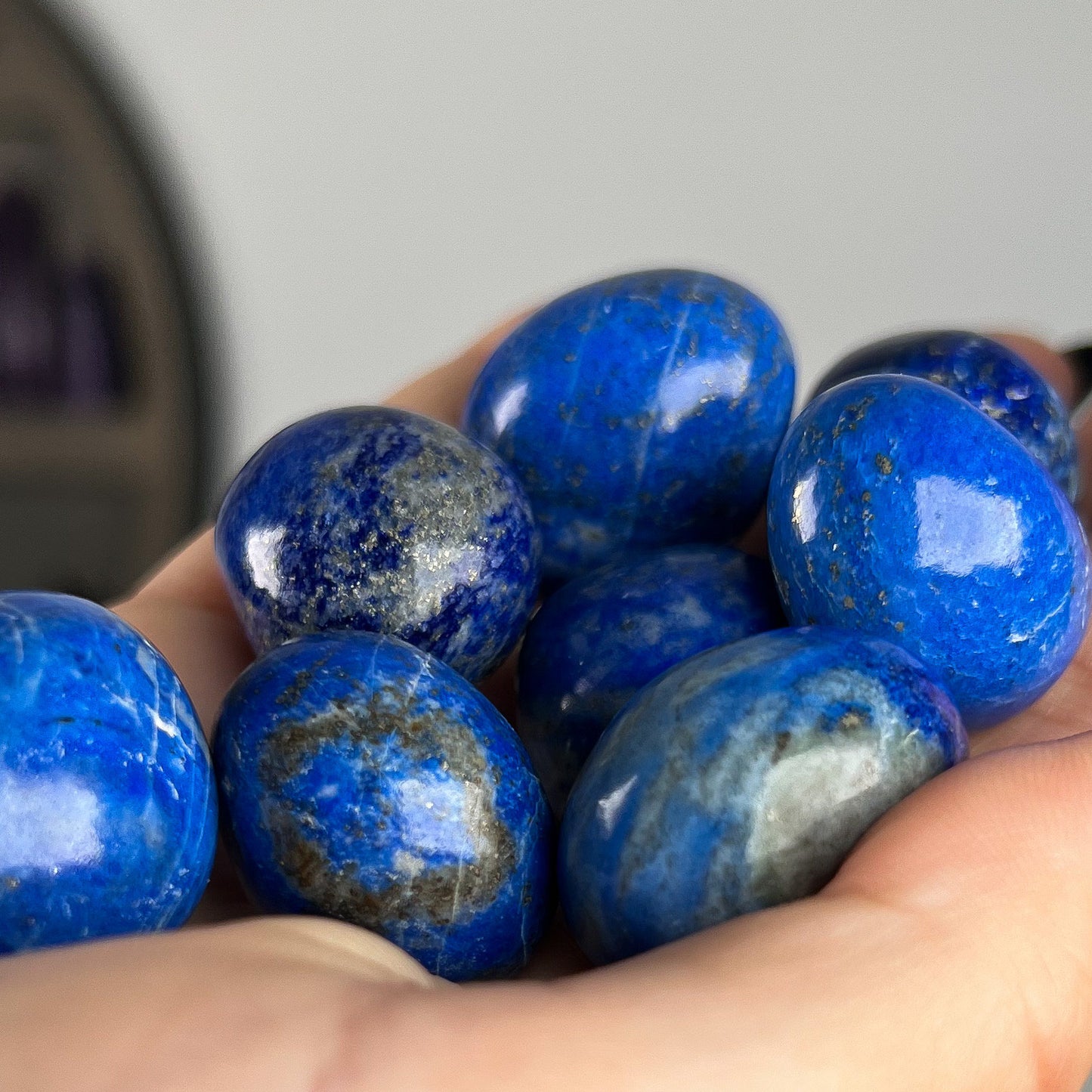 High Grade Lapis Lazuli Tumbles