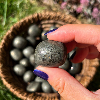 Pyrite Agate Tumbles
