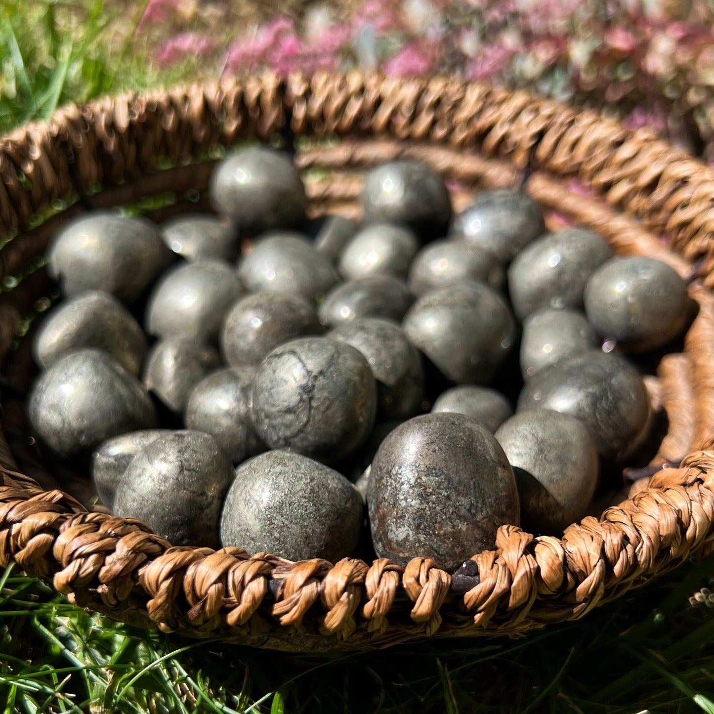 Pyrite Agate Tumbles