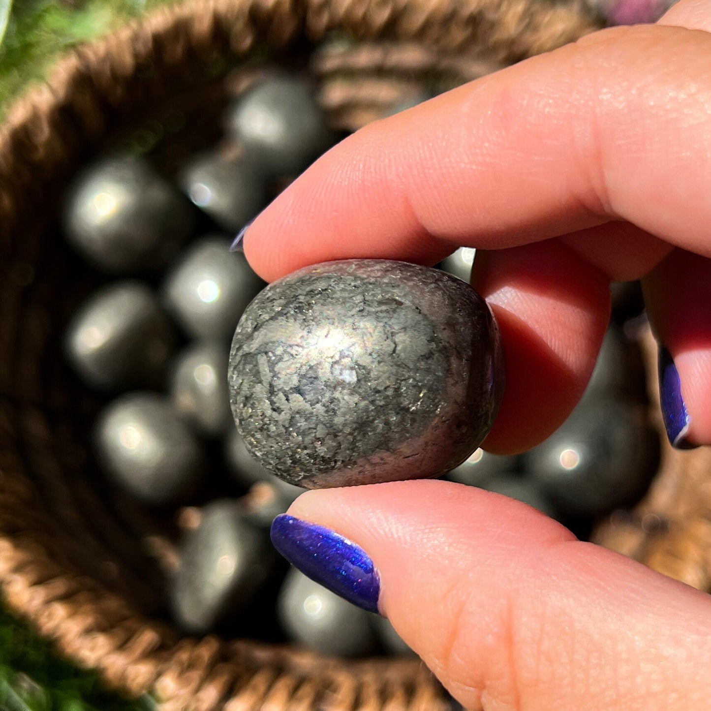 Pyrite Agate Tumbles
