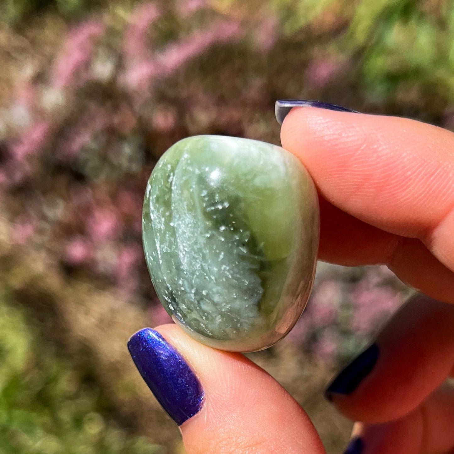 Green Jade Tumbles