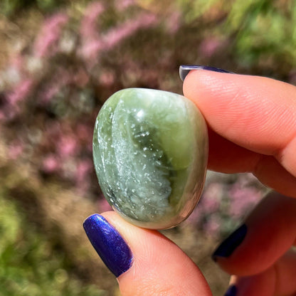 Green Jade Tumbles