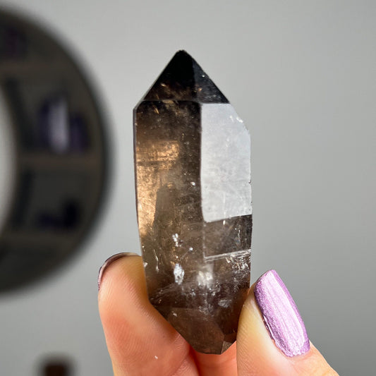 Smoky Quartz Lemurian Points