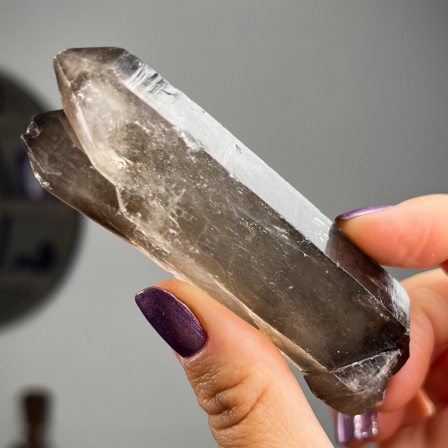 Smoky Quartz Lemurian Points