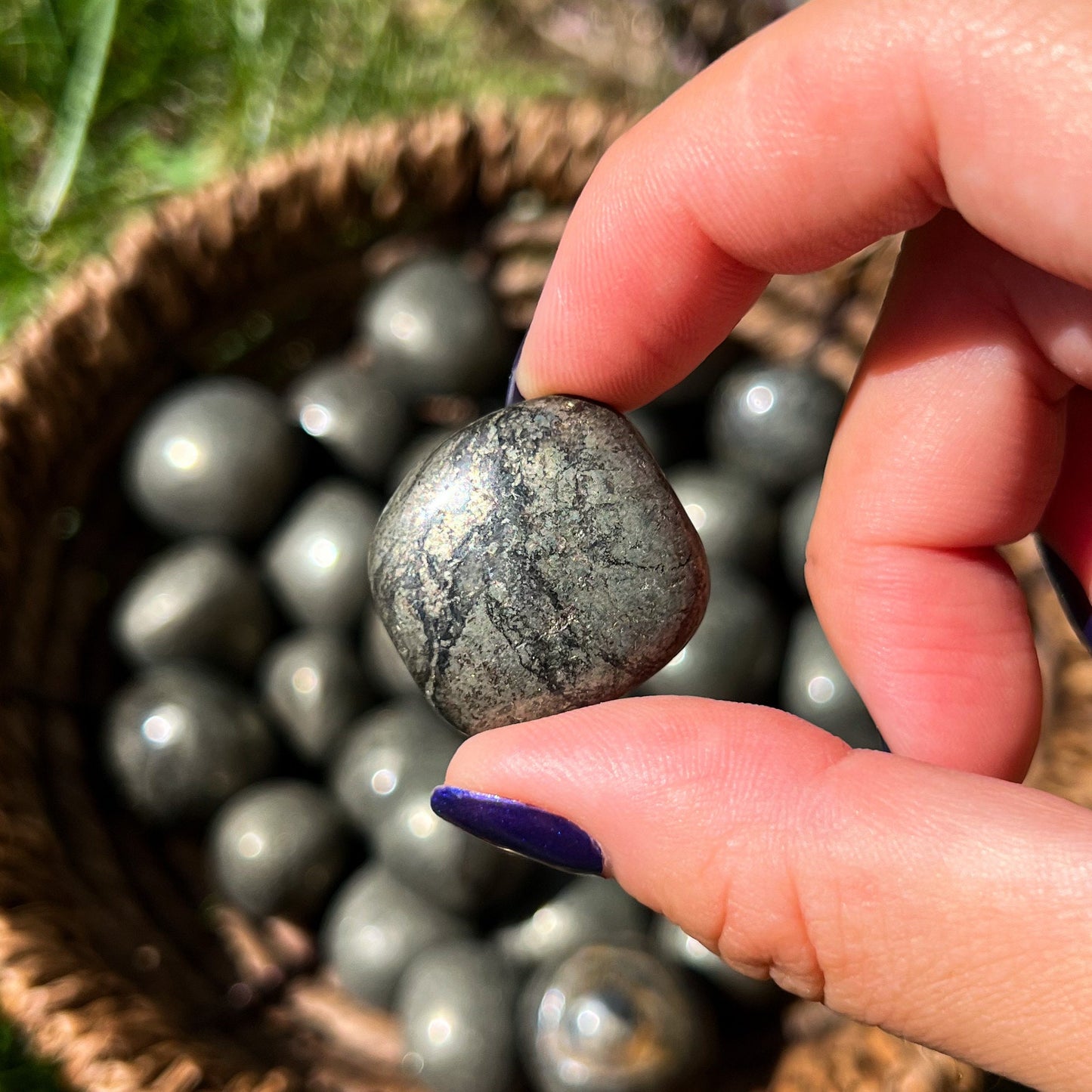 Pyrite Agate Tumbles