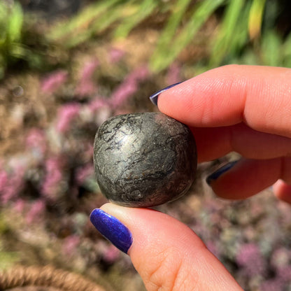Pyrite Agate Tumbles