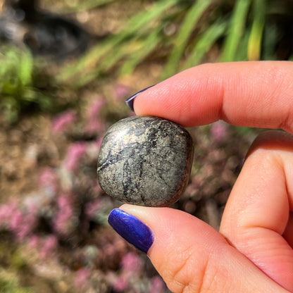 Pyrite Agate Tumbles