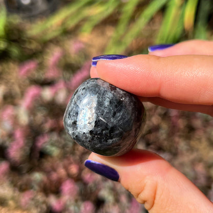Larvikite Tumbles