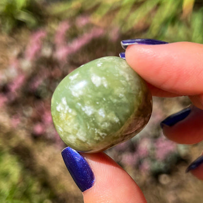 Green Jade Tumbles