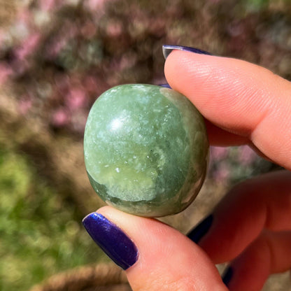 Green Jade Tumbles