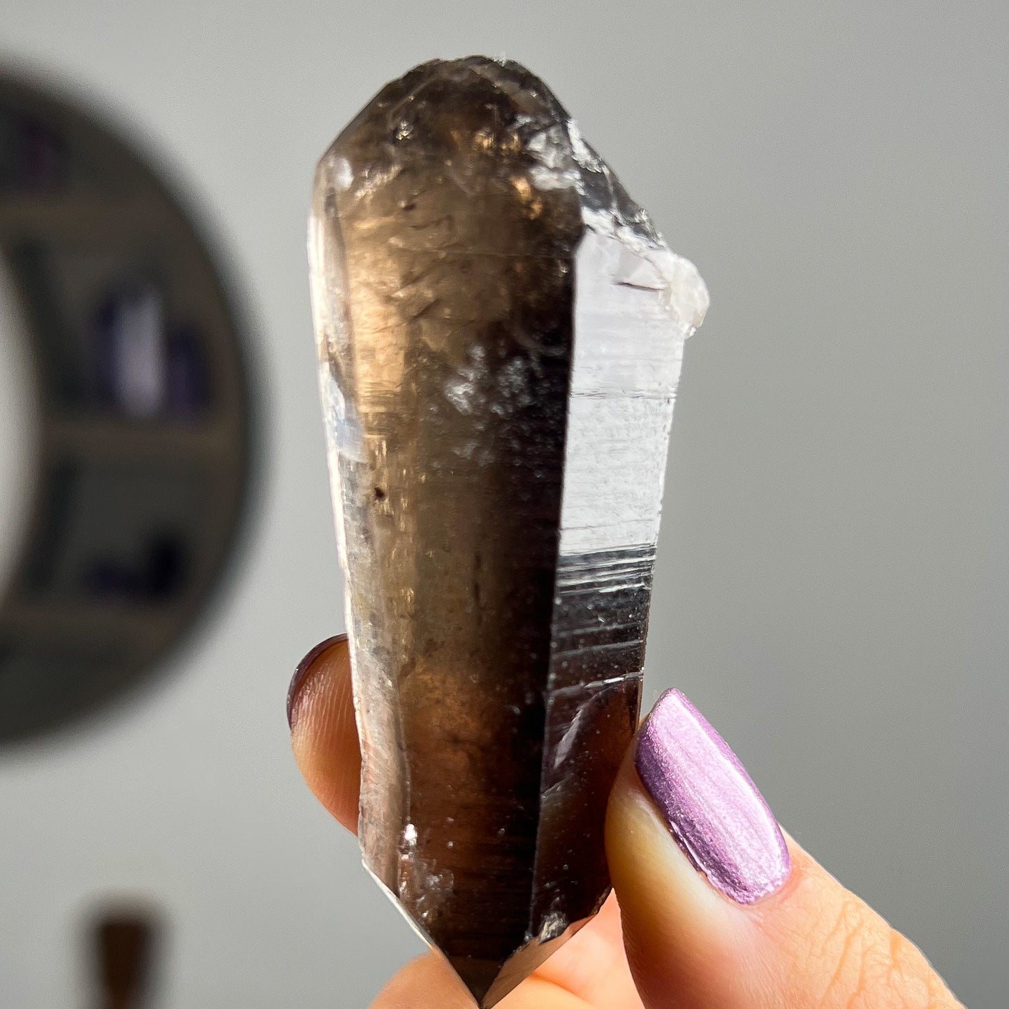Smoky Quartz Lemurian Points
