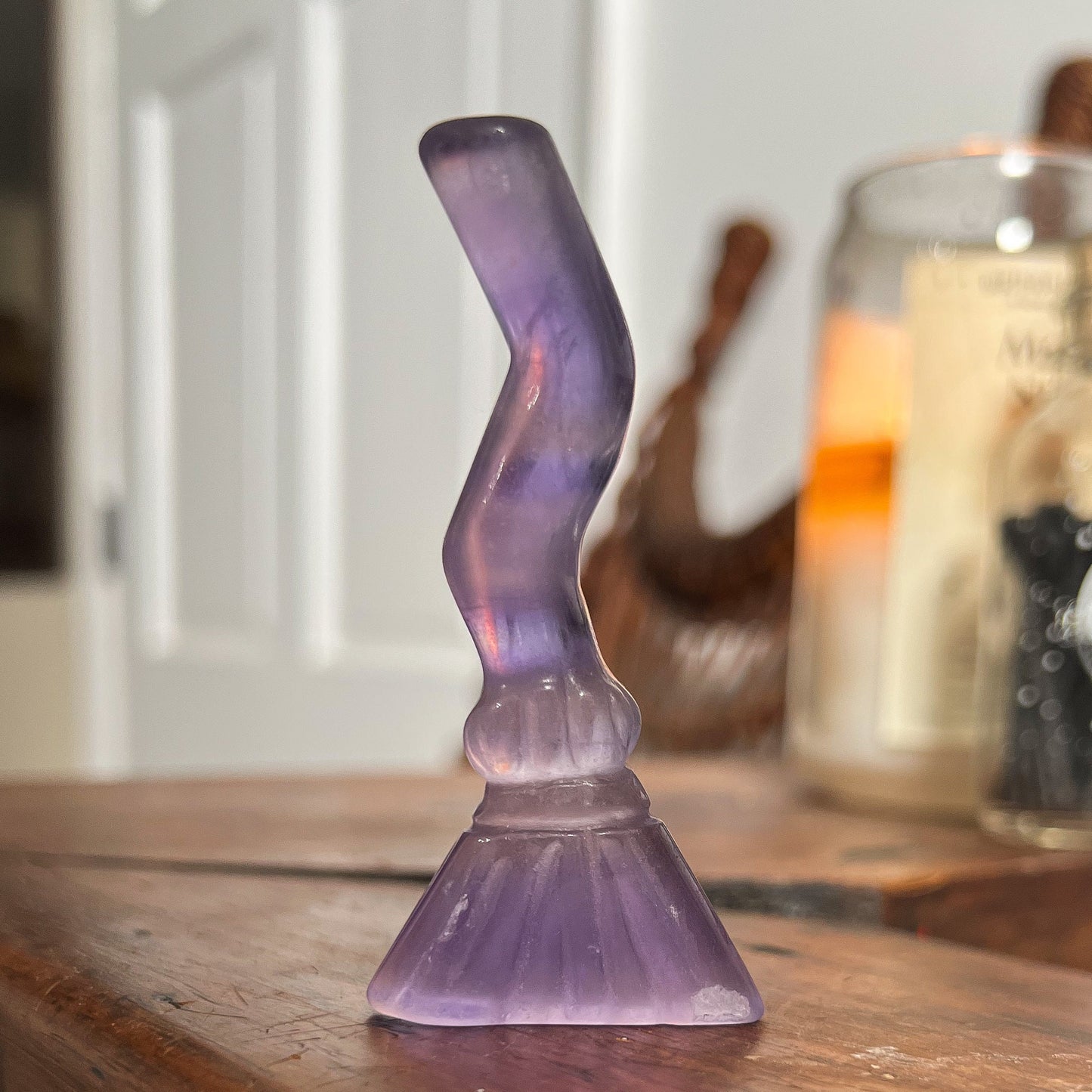 Purple Fluorite Witch Broom