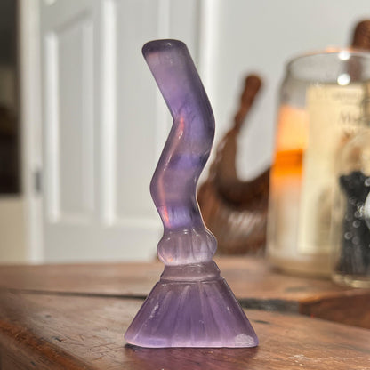 Purple Fluorite Witch Broom