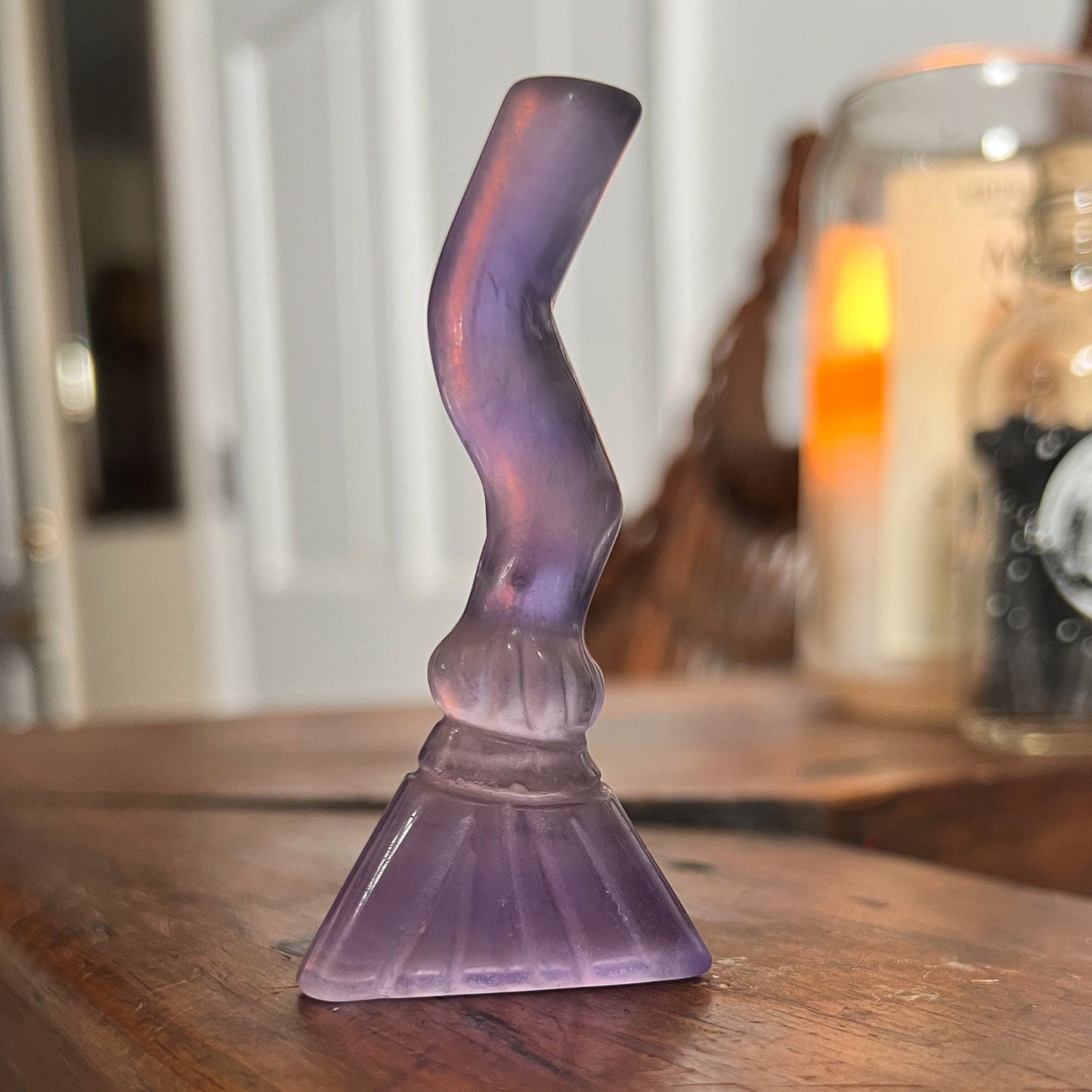 Purple Fluorite Witch Broom