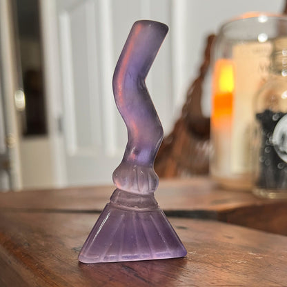 Purple Fluorite Witch Broom