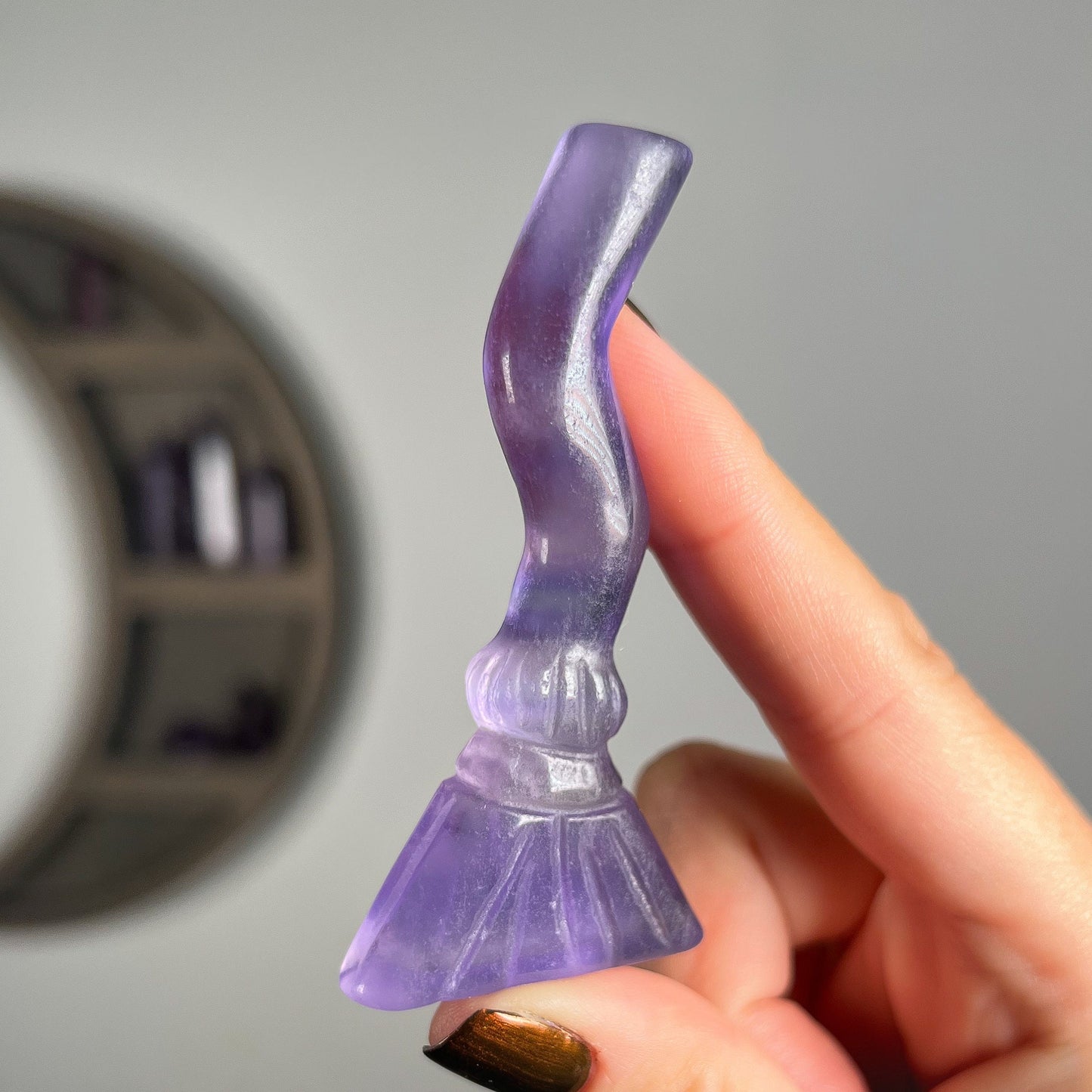 Purple Fluorite Witch Broom