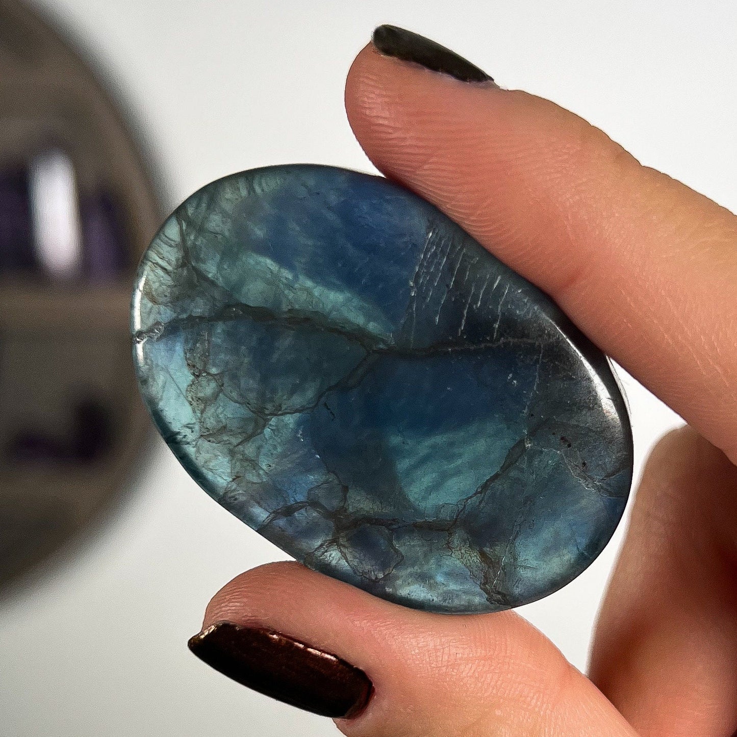 Blue Green Fluorite Pocket Stones