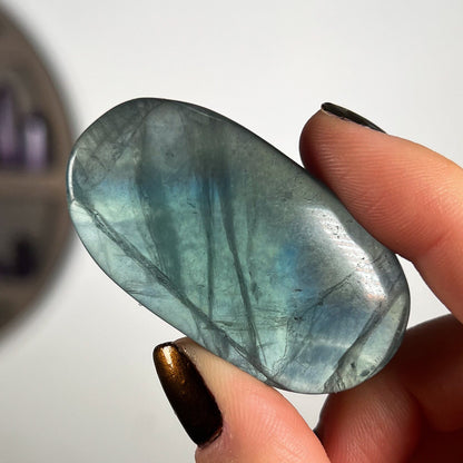 Blue Green Fluorite Pocket Stones
