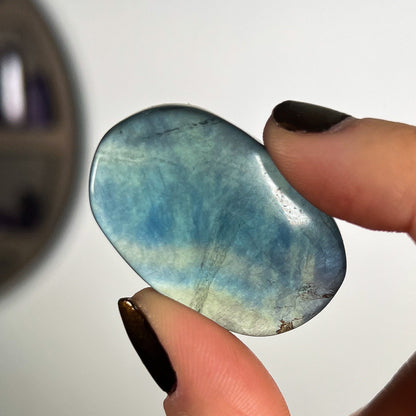 Blue Green Fluorite Pocket Stones