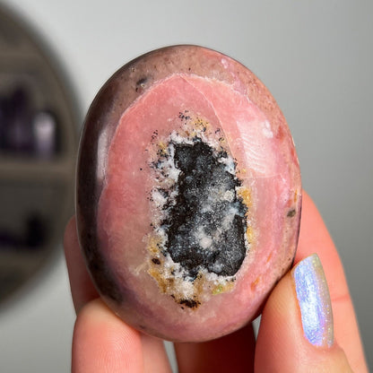 Pink Opal Palm Stones