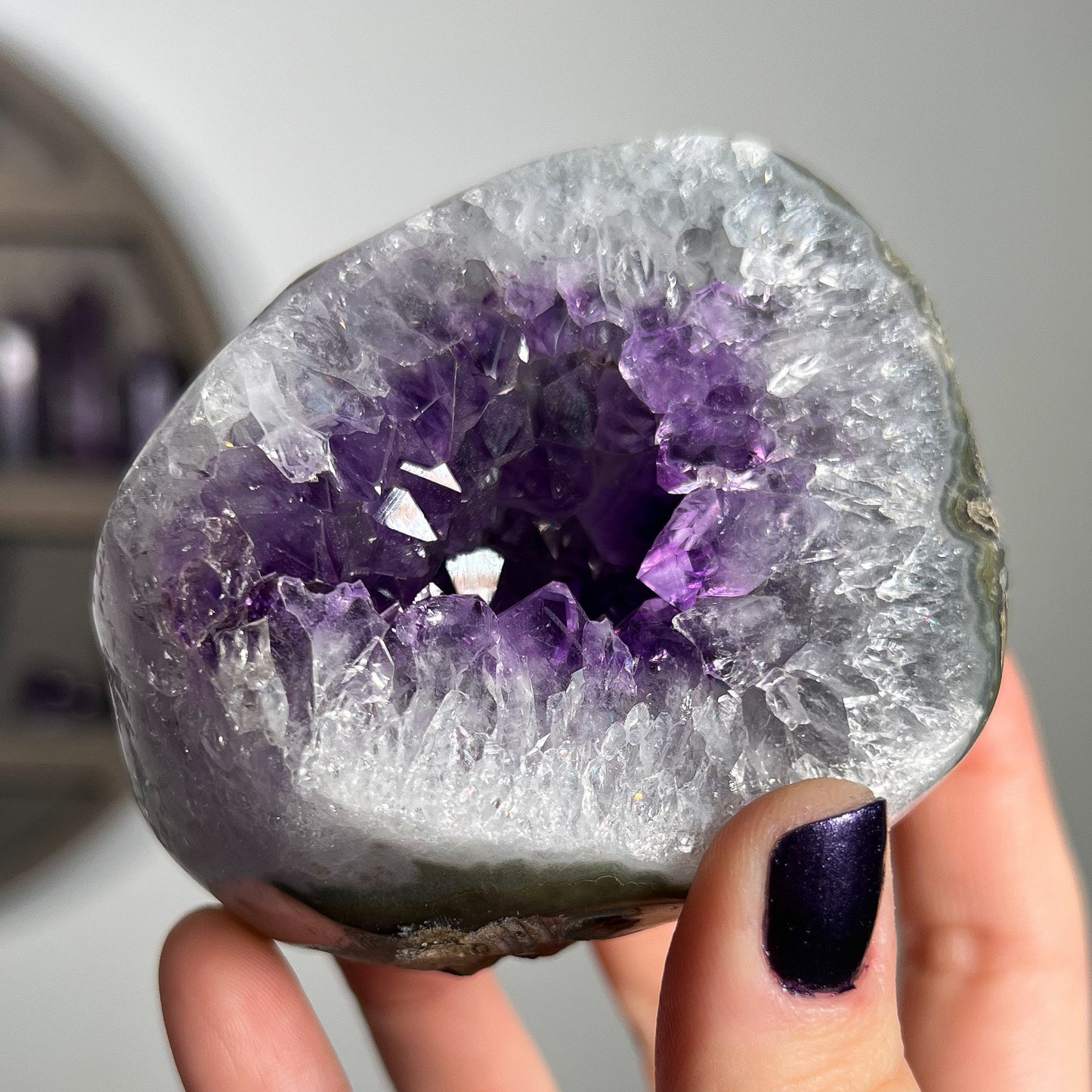 Amethyst Quartz Geode Cave