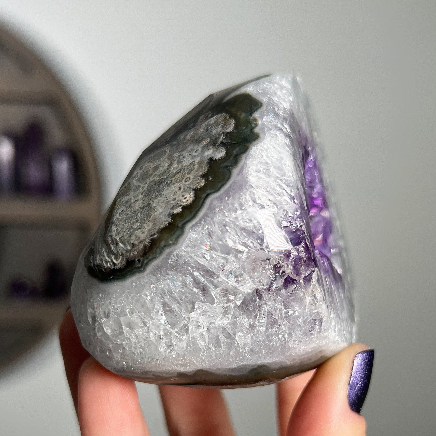 Amethyst Quartz Geode Cave