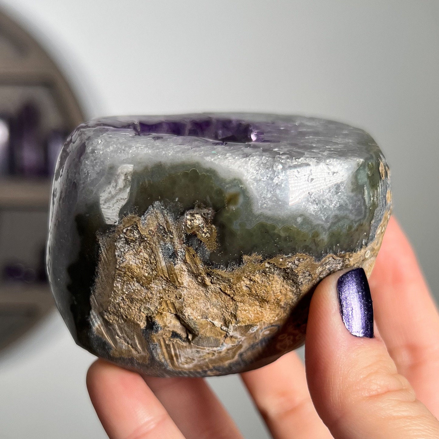 Amethyst Quartz Geode Cave