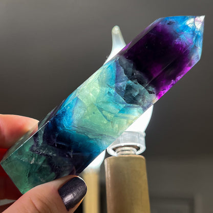 Rainbow Fluorite Tower