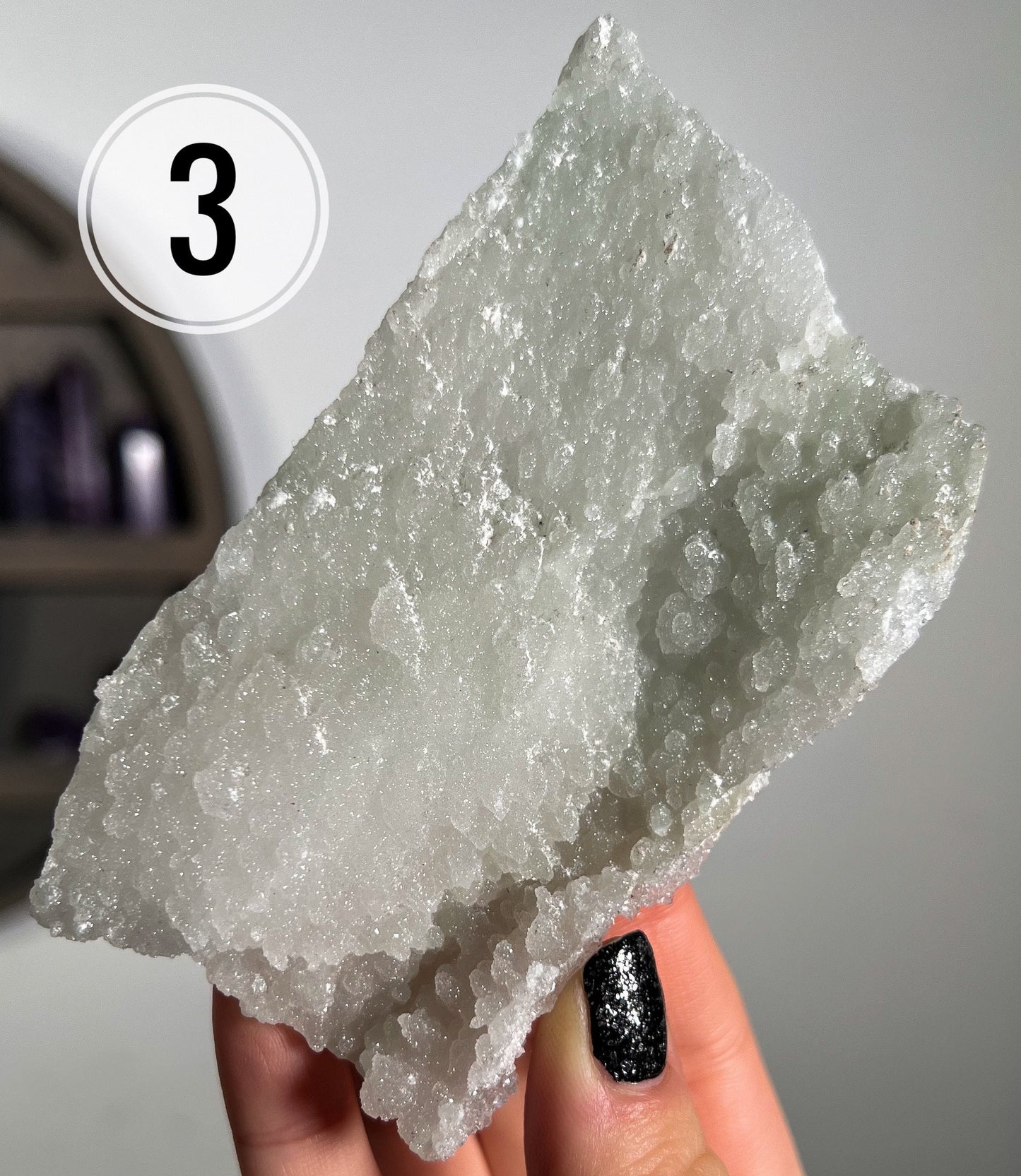 Sugar Druzy Apophyllite