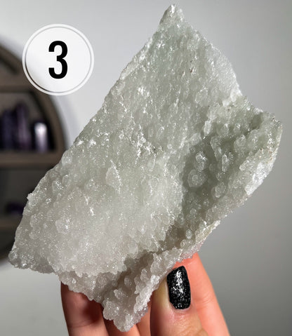 Sugar Druzy Apophyllite