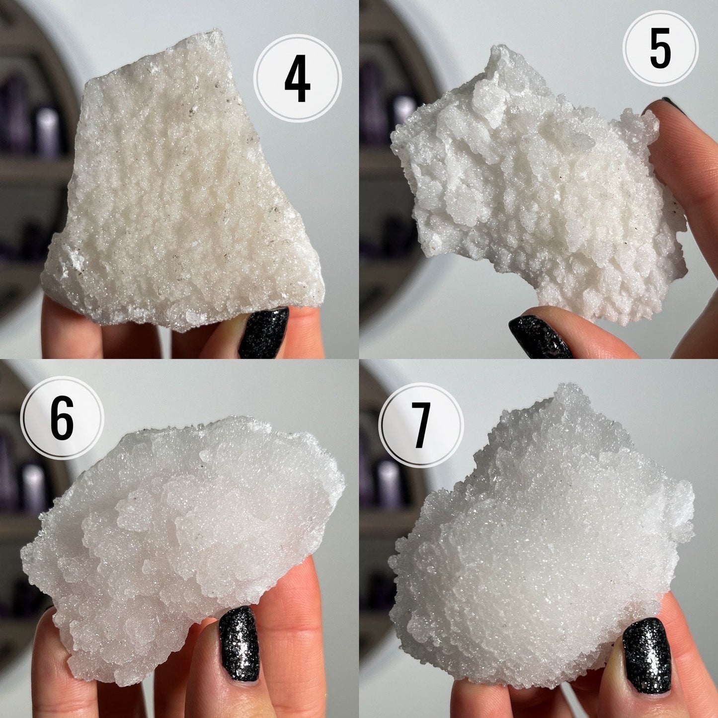 Sugar Druzy Apophyllite