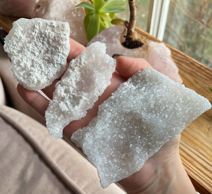 Sugar Druzy Apophyllite