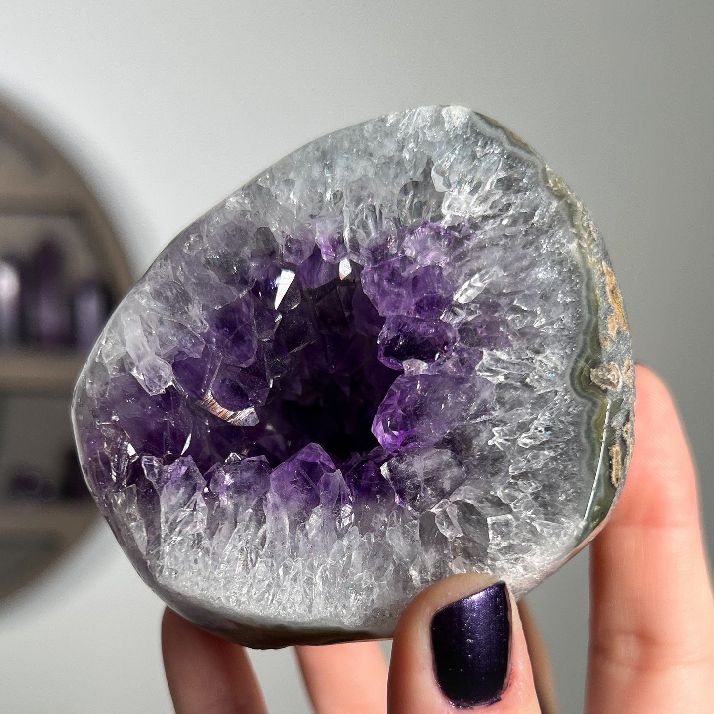 Amethyst Quartz Geode Cave