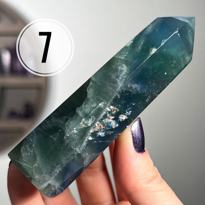 Rainbow Fluorite Tower
