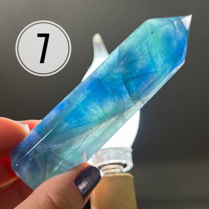Rainbow Fluorite Tower
