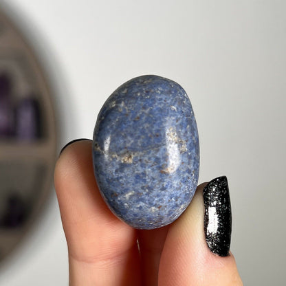 Blue Dumortierite Quartz Tumbles