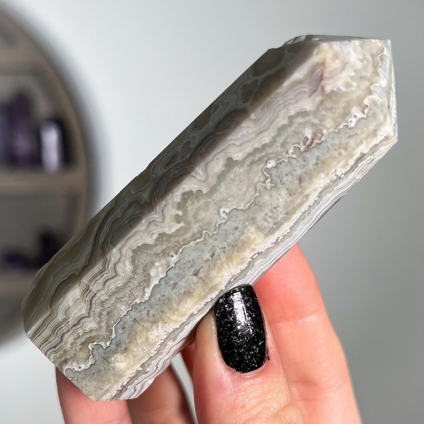 Crazy Lace Agate Tower