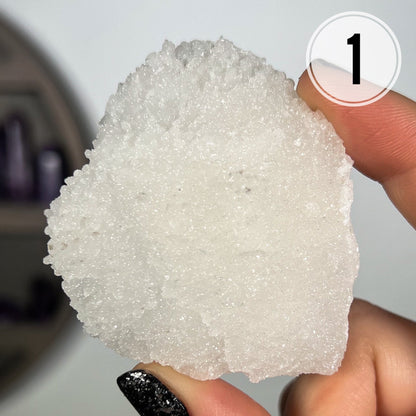 Sugar Druzy Apophyllite
