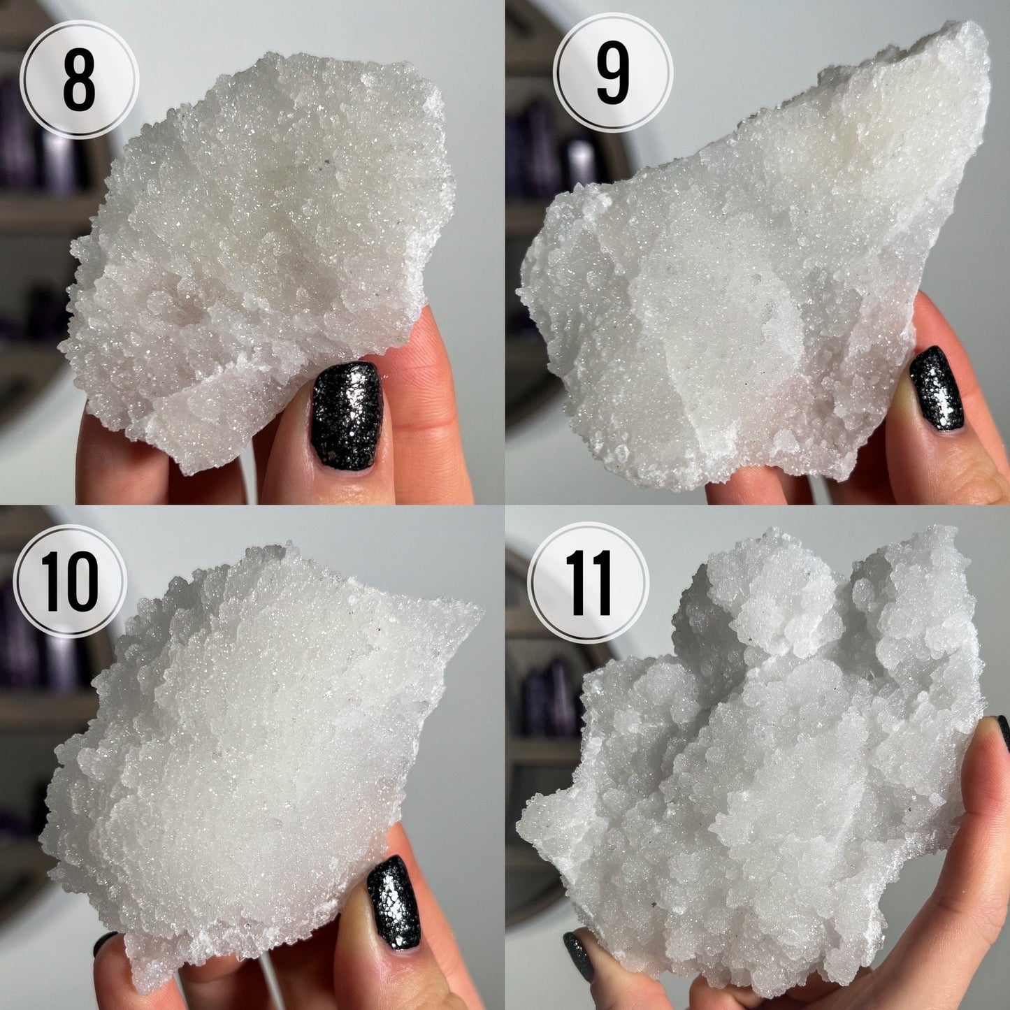 Sugar Druzy Apophyllite