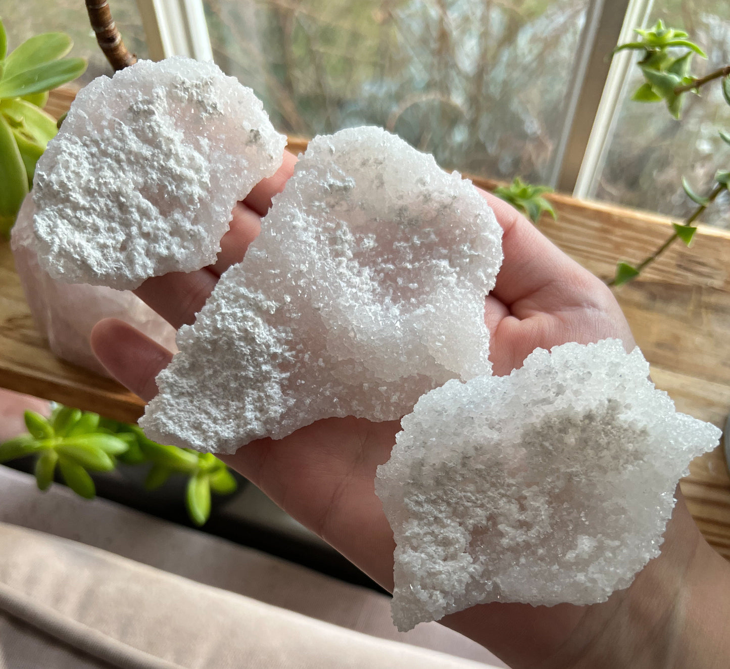 Sugar Druzy Apophyllite