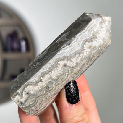 Crazy Lace Agate Tower