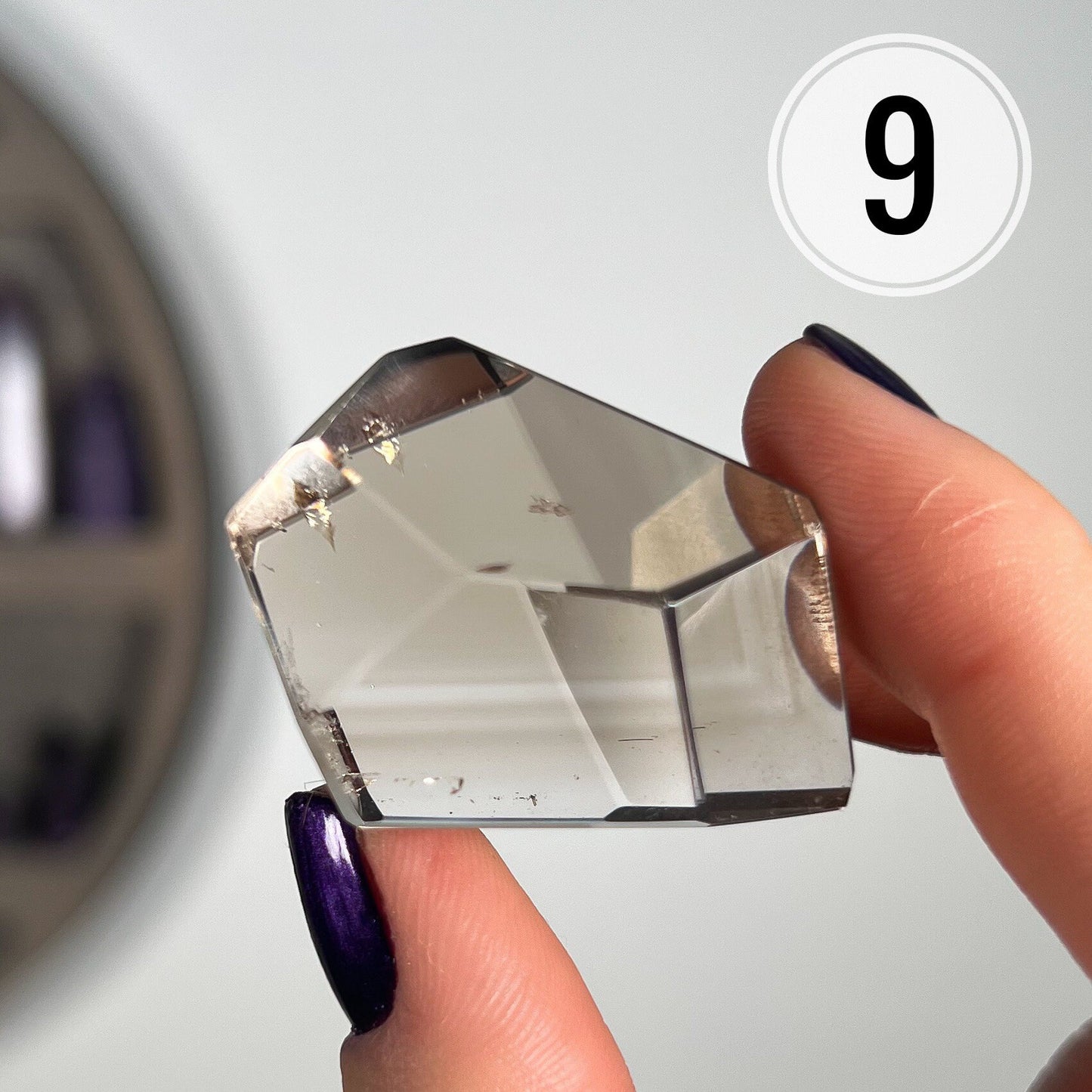 Faceted Lemurian Quartz