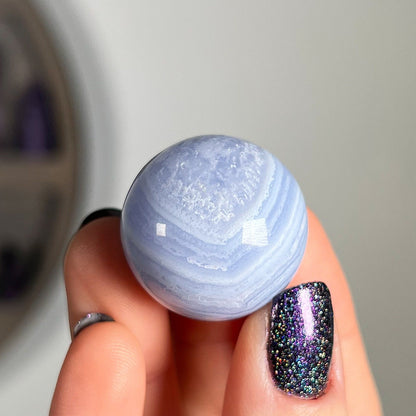 Blue Lace Agate Sphere