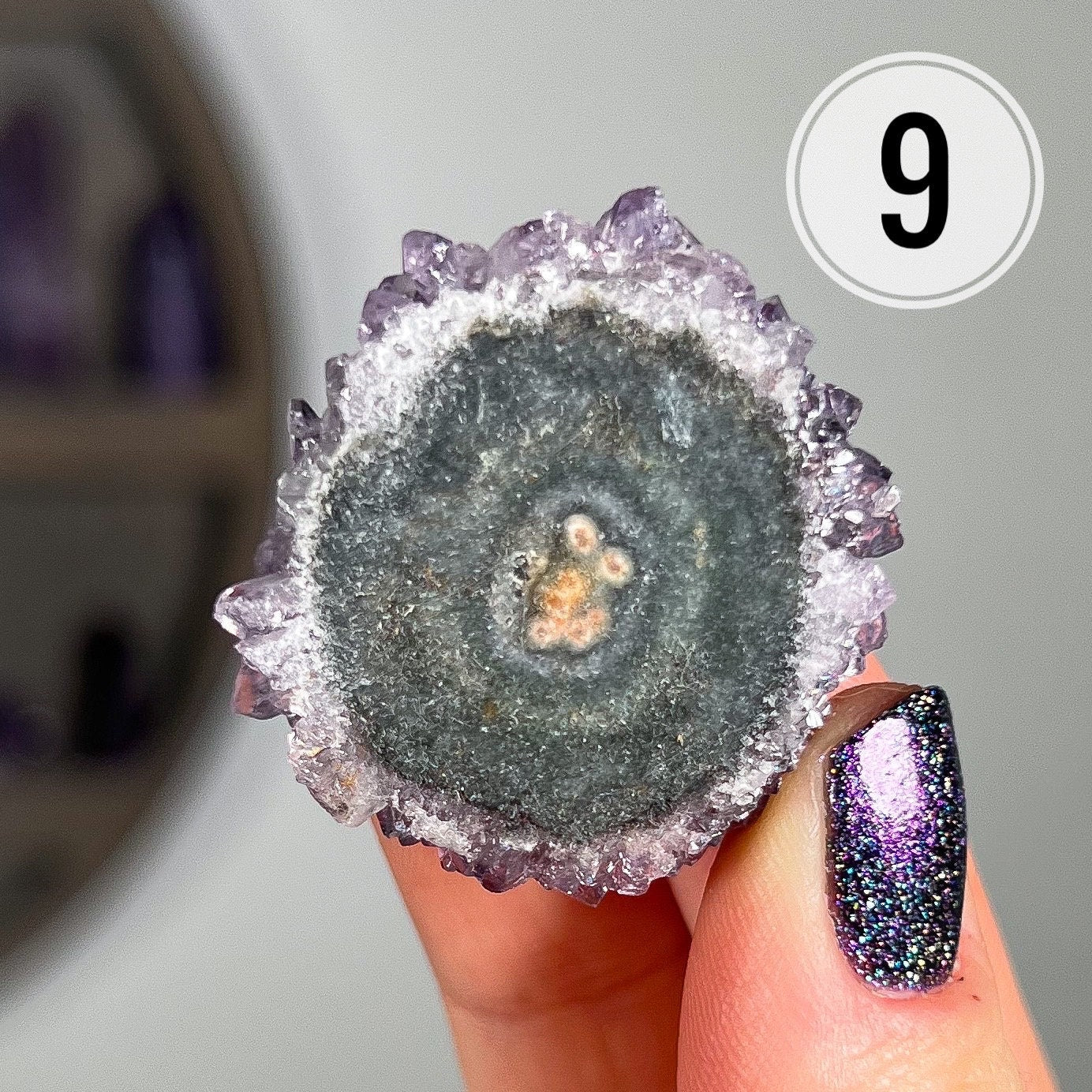 Amethyst Stalactite Rosette